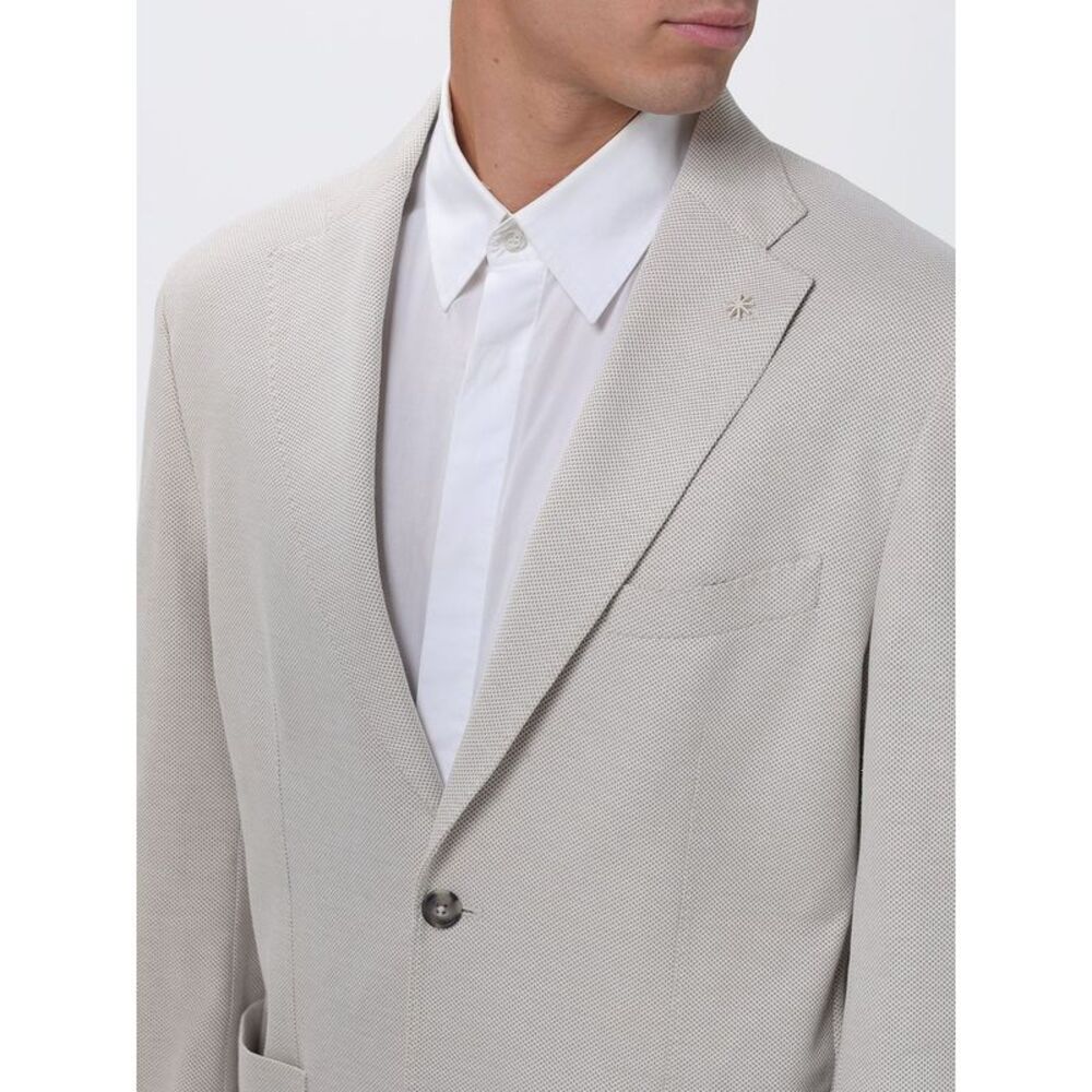 Manuel Ritz Jacket Men Beige - Picture 4 of 4